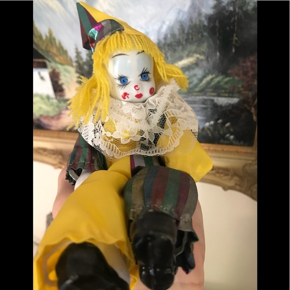 Rare Vintage 1970’s Hand Painted Clown Collectible - Picture 6 of 15